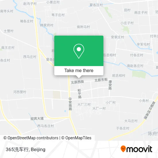 365洗车行 map