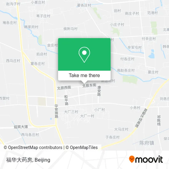 福华大药房 map