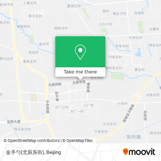 金手勺(北辰东街) map