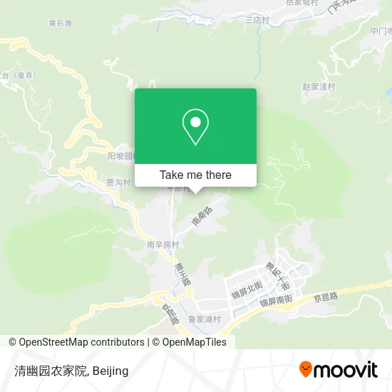 清幽园农家院 map