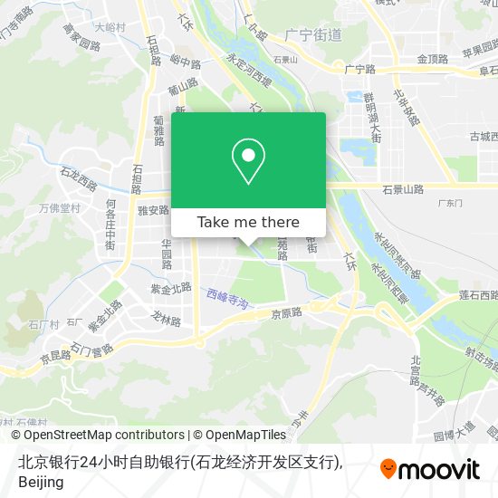 北京银行24小时自助银行(石龙经济开发区支行) map