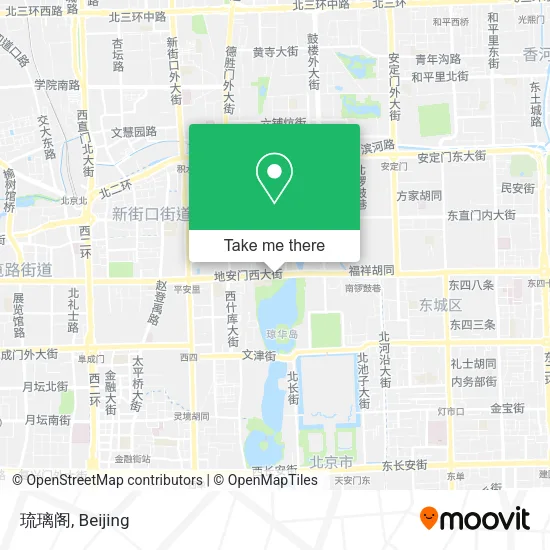 琉璃阁 map