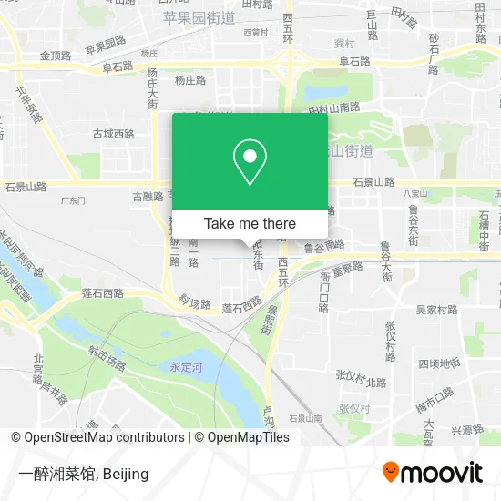 一醉湘菜馆 map