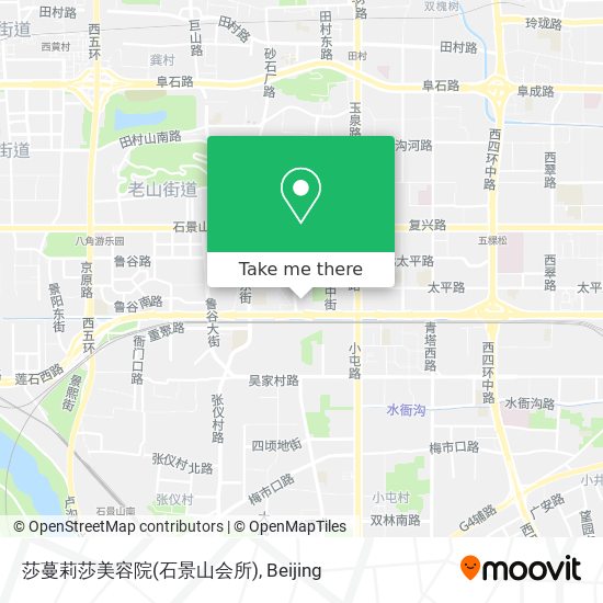 莎蔓莉莎美容院(石景山会所) map
