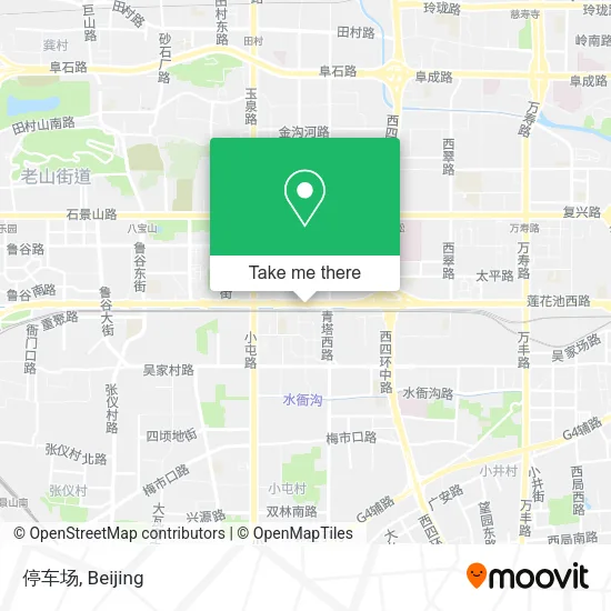 停车场 map
