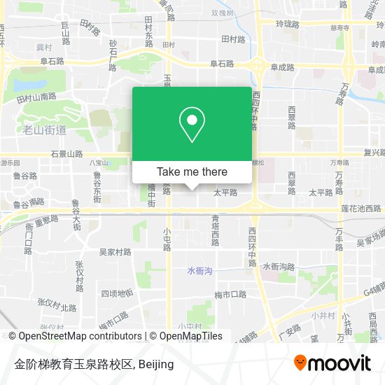 金阶梯教育玉泉路校区 map