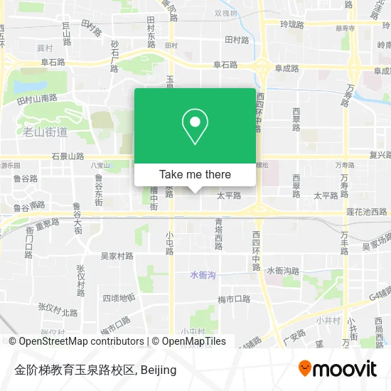 金阶梯教育玉泉路校区 map