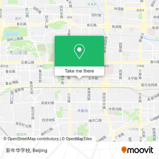 新年华学校 map