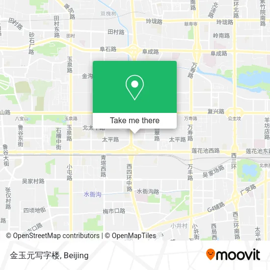 金玉元写字楼 map