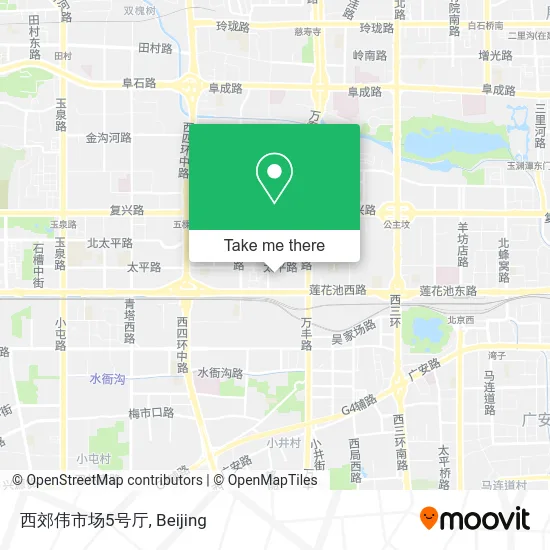 西郊伟市场5号厅 map