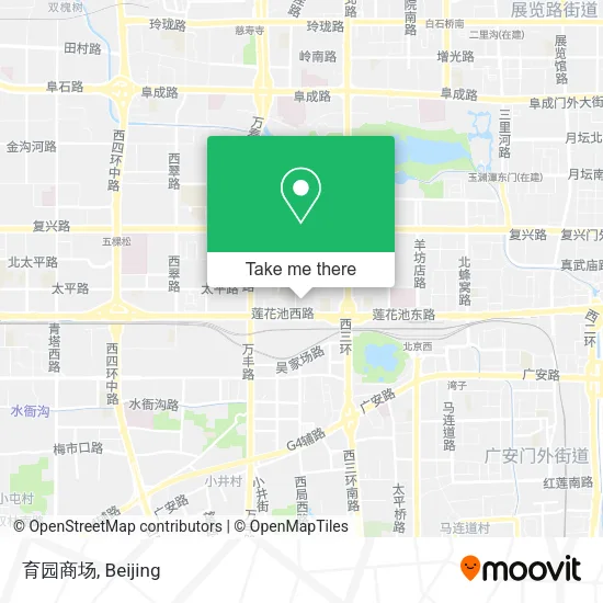 育园商场 map