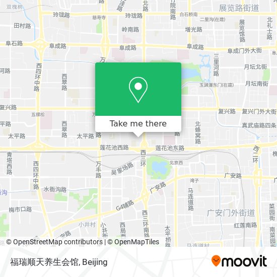 福瑞顺天养生会馆 map