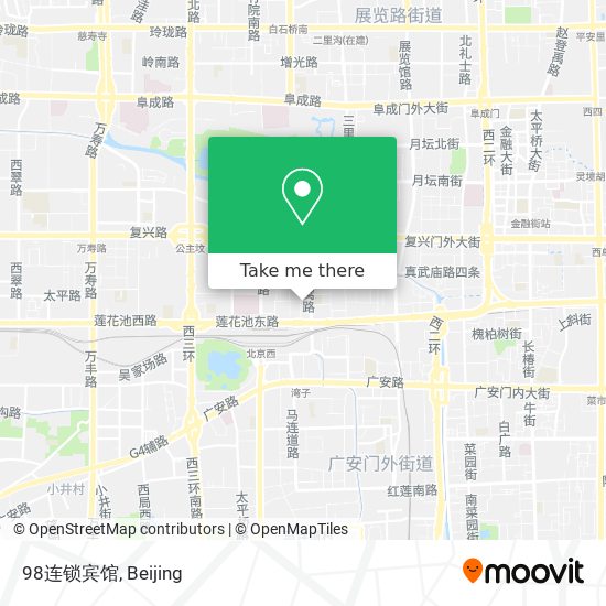 98连锁宾馆 map