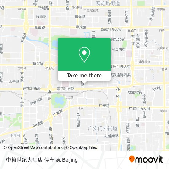 中裕世纪大酒店-停车场 map
