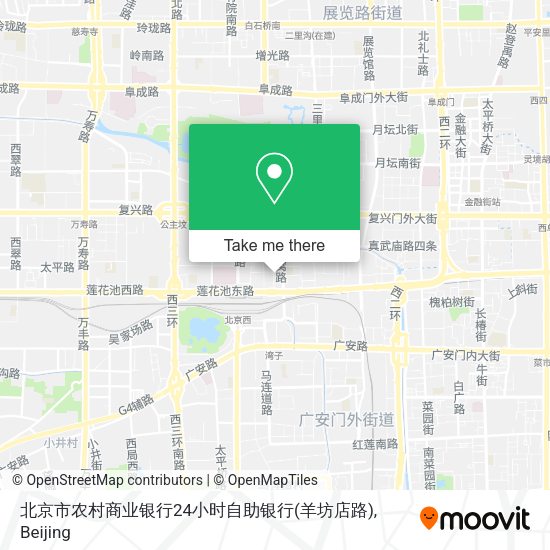 北京市农村商业银行24小时自助银行(羊坊店路) map