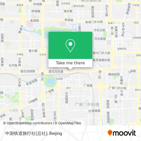 中国铁道旅行社(总社) map
