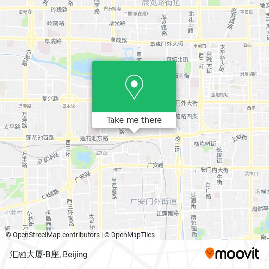 汇融大厦-B座 map
