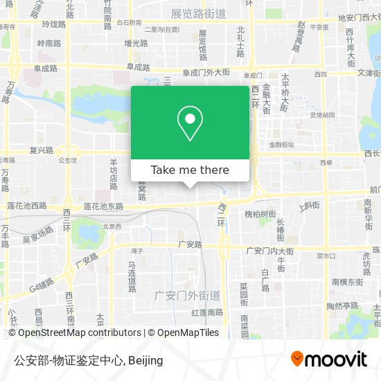 公安部-物证鉴定中心 map