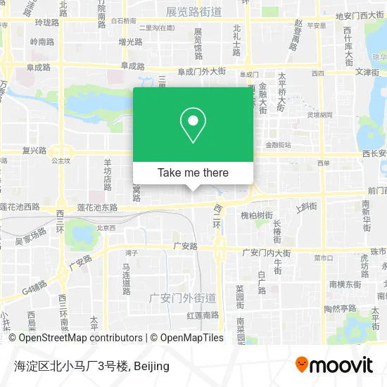 海淀区北小马厂3号楼 map