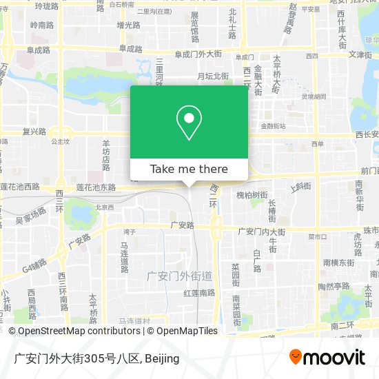 广安门外大街305号八区 map