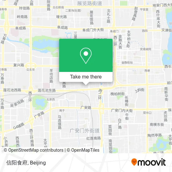 信阳食府 map