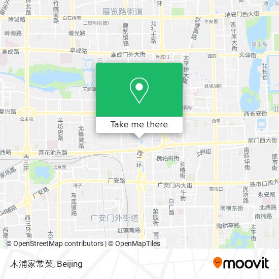 木浦家常菜 map
