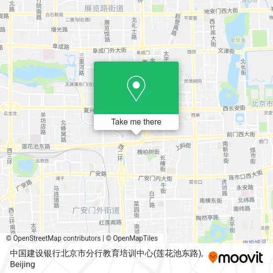 中国建设银行北京市分行教育培训中心(莲花池东路) map