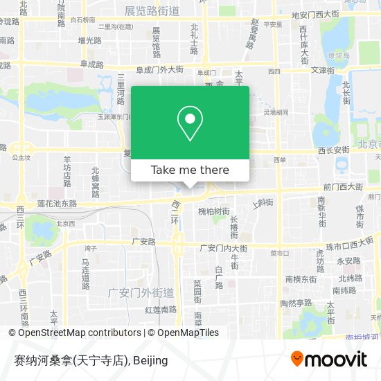 赛纳河桑拿(天宁寺店) map