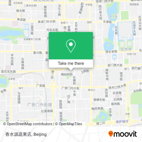 香水源蔬果店 map