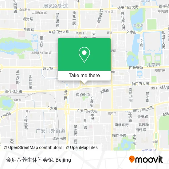 金足帝养生休闲会馆 map
