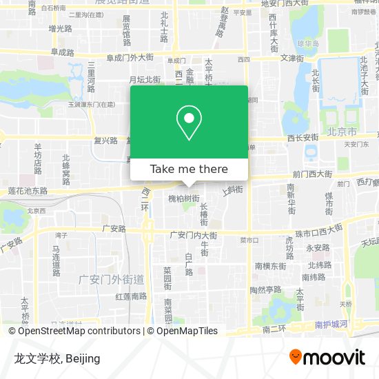龙文学校 map