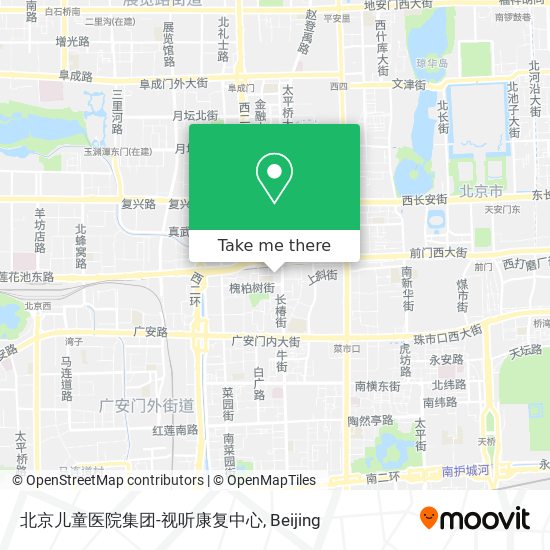 北京儿童医院集团-视听康复中心 map