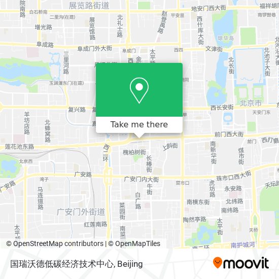 国瑞沃德低碳经济技术中心 map