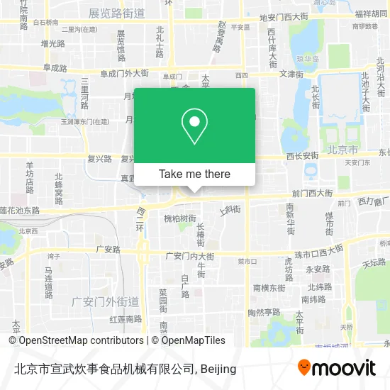 北京市宣武炊事食品机械有限公司 map