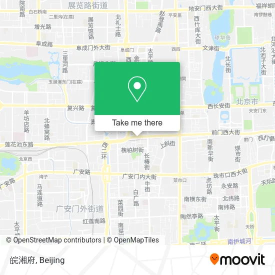 皖湘府 map