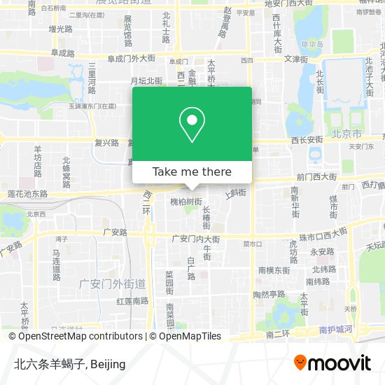 北六条羊蝎子 map