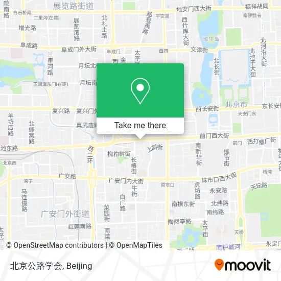 北京公路学会 map