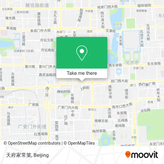 天府家常菜 map