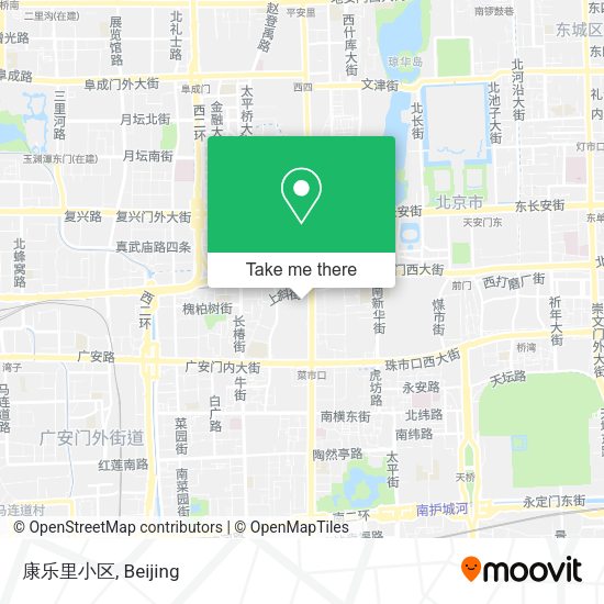 康乐里小区 map