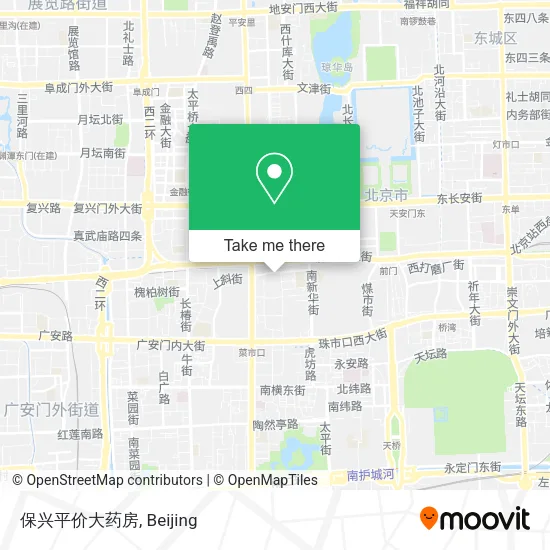 保兴平价大药房 map