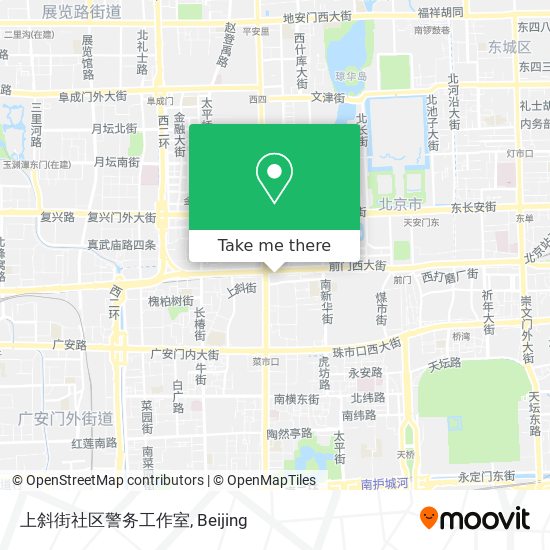 上斜街社区警务工作室 map