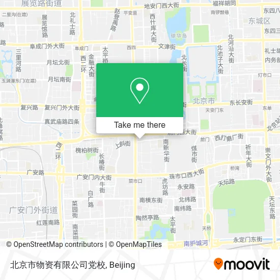 北京市物资有限公司党校 map