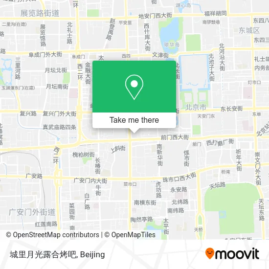 城里月光露合烤吧 map