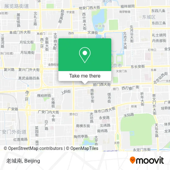 老城南 map