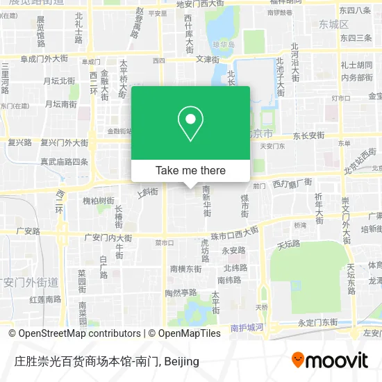庄胜崇光百货商场本馆-南门 map