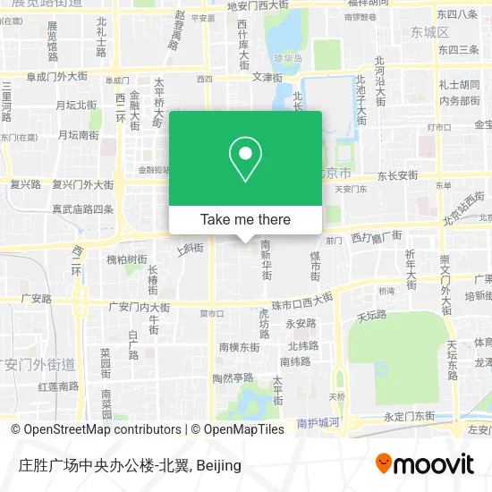 庄胜广场中央办公楼-北翼 map