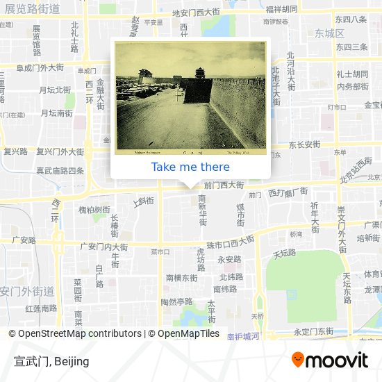 宣武门 map