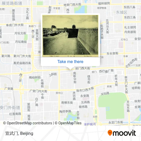 宣武门 map