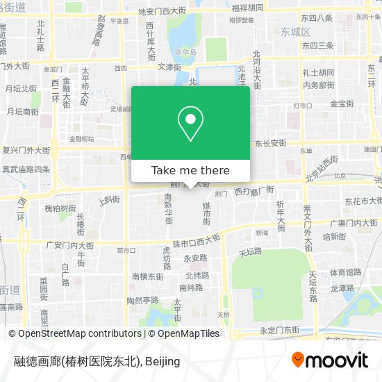 融德画廊(椿树医院东北) map