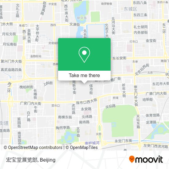 宏宝堂展览部 map